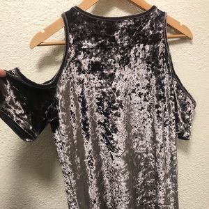 Crazy Train Small Crushed Velvet Dress